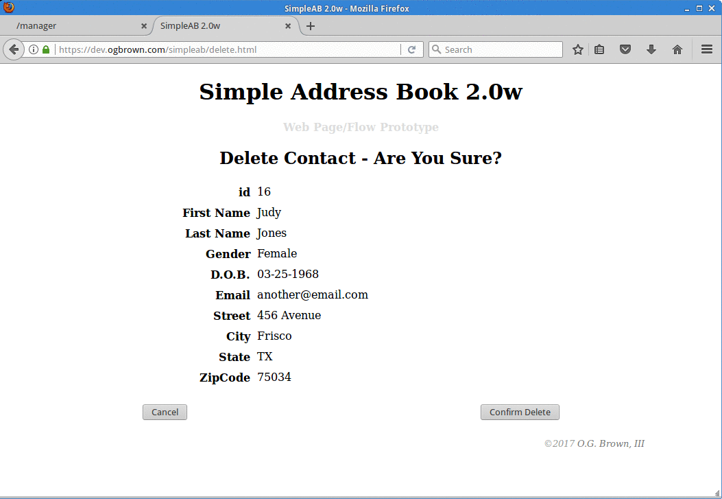 SimpleAB 2.0w Prototype delete